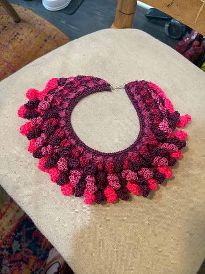Love bomb collar: neon sunset