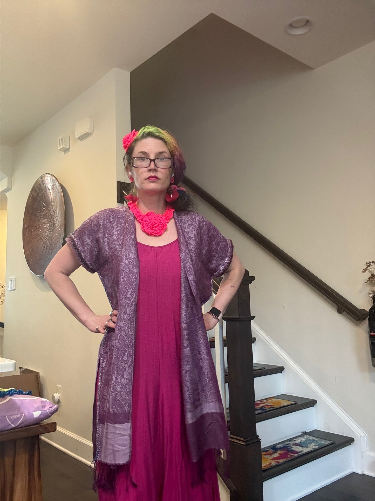 A Purple Scarfigan