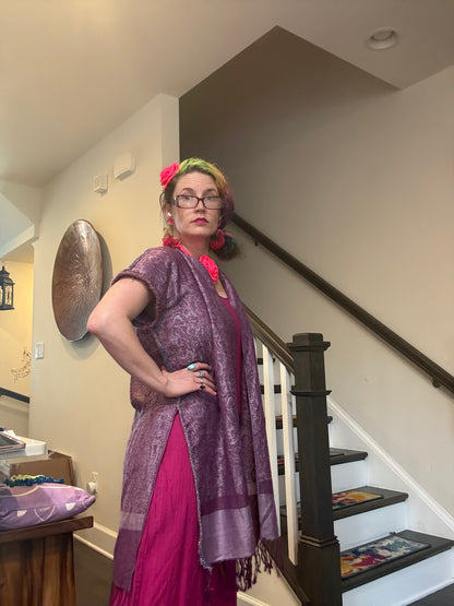 A Purple Scarfigan