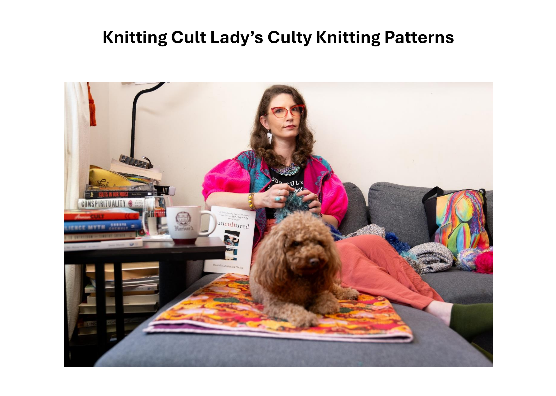 Culty Knitting Patterns: Crafting Your Freedom, One Stitch at a Time P ...