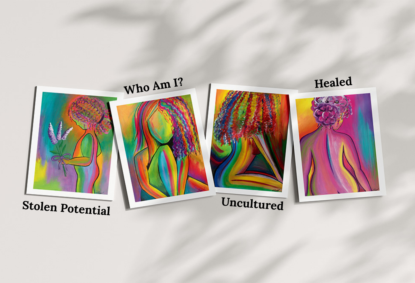 Rainbow Girls Fine Art Prints | Full Collection or Individual Prints