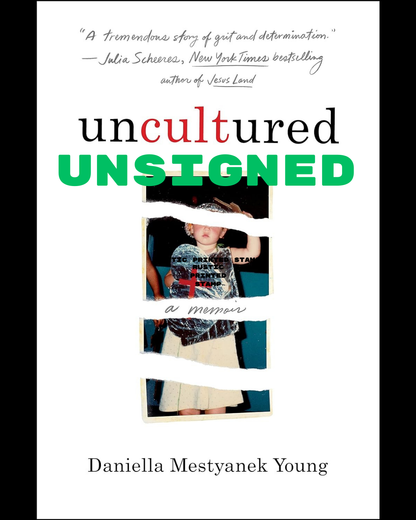 Uncultured Book UNSIGNED